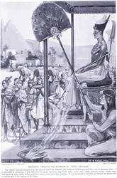 Tribut an Ramses II. (XIX. Dynastie), ca. 1920